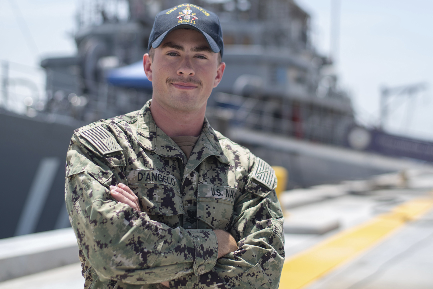 Brocton native aboard Navy antimine ship in Mideast News, Sports